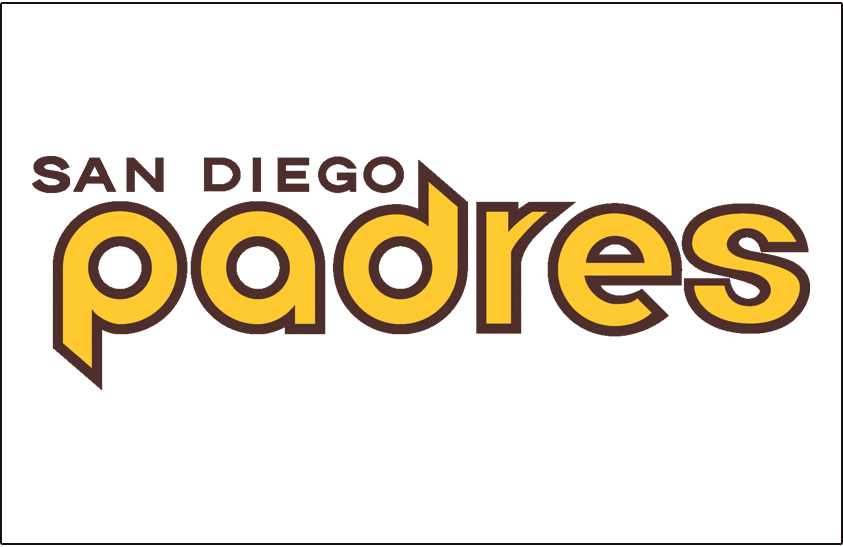 San Diego Padres 1978 Jersey Logo vinyl decal